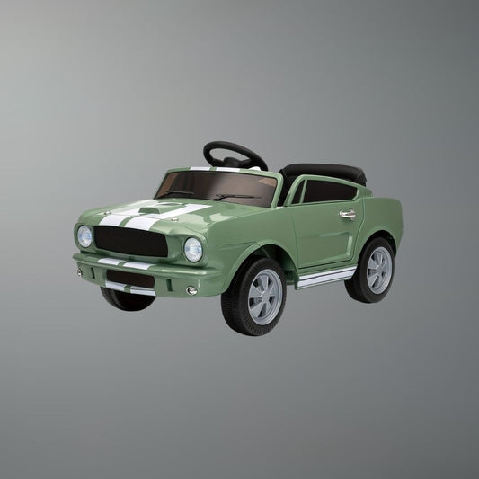 12V Toddler Ride-On Car w/ Remote, Lights & Safety Belt | 1-Seater