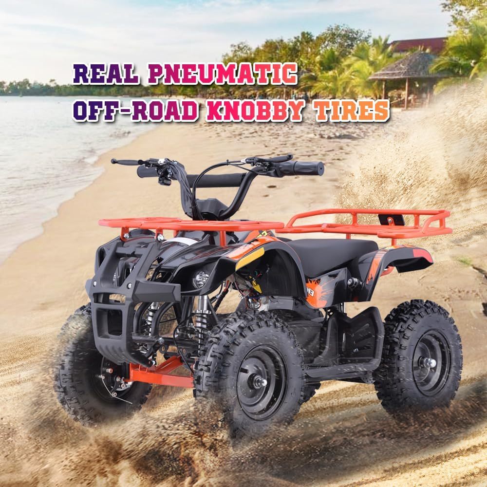 36V Electric ATV Dirt Quad for Kids | 4-Wheel Drive