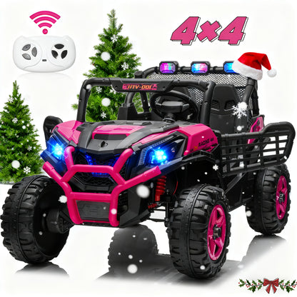JOYRACER 24V XL Kids UTV | 4WD, Parent Remote, 2-Seater | The Ultimate Adventure Ride!