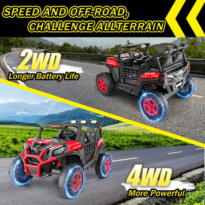 24V Children's Off-road ATV | 2-seater Car