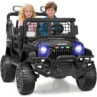 Lil Drivers 24V 2-Seater Ride-On Jeep w/ Remote & 22” Seat | 4WD