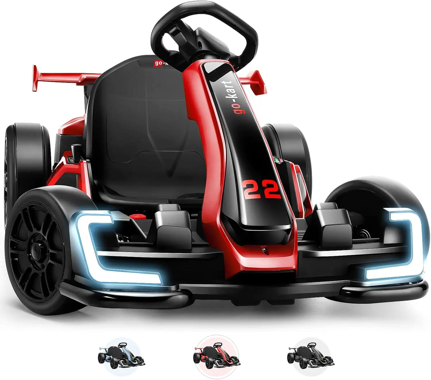High End 24V Kids Electric Drift Go Kart 300W 8.5MPH | High Speed of Up to 25km/h