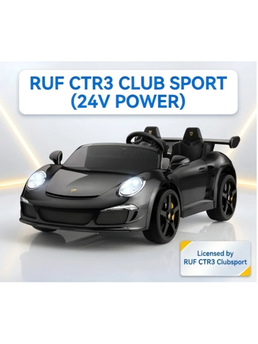 Licensed RUF CTR3 24V 4WD 2-Seater Ride-On Car | Kids Rider
