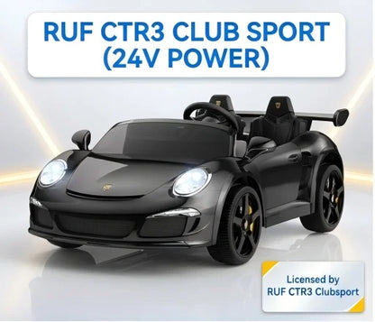 Licensed RUF CTR3 24V 4WD 2-Seater Ride-On Car | Kids Rider