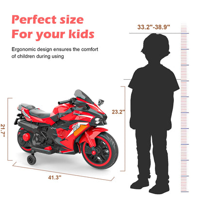 12V Electric Mini Dirt Bike Ride-On Motorcycle for Children | Kids Battery Powered Dirt Bike(Age: 3+)