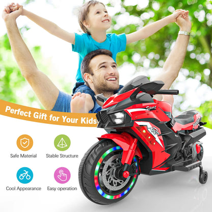 12V Electric Mini Dirt Bike Ride-On Motorcycle for Children | Kids Battery Powered Dirt Bike(Age: 3+)