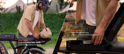 48V 1500W Electric Bike 28MPH 100-Mile Range Fat Tire | Free Shipping