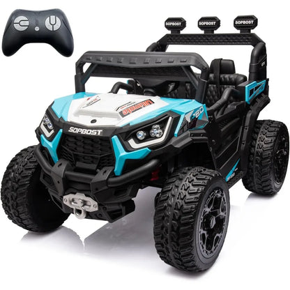 24V 4WD Kids Ride-On UTV w/ Remote & Music | Kids Rider