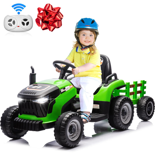 24V Kids Ride-On Tractor | 2 Seater with Parent Remote | Kids Rider