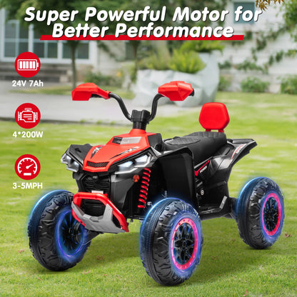24V 2-Seater Kids ATV 800W Electric 4-Wheeler | Kids Rider