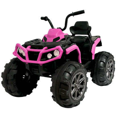 24V Kids Ride-On ATV w/ All-Terrain Tires & Music (Age: 3-8 Years)