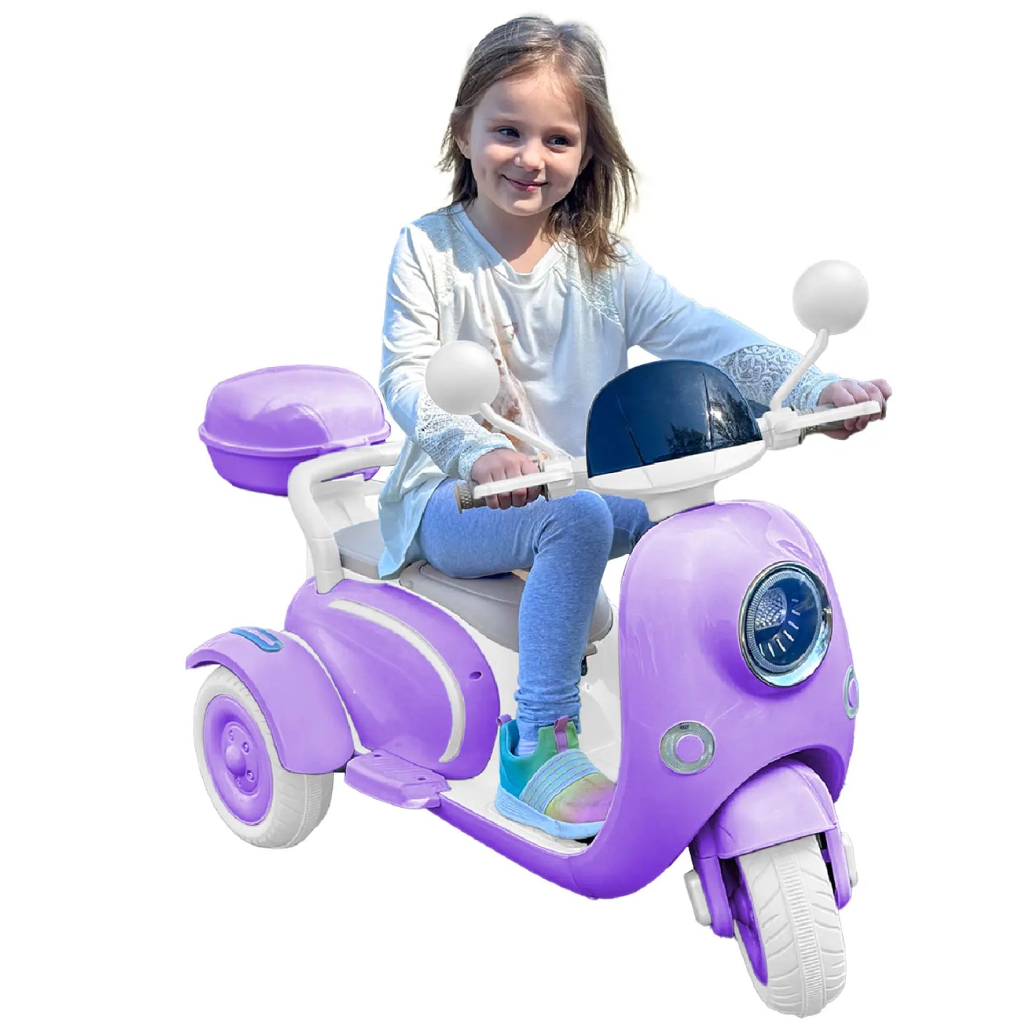 12V 3-Wheel Kids Electric Scooter for Boys & Girls | Kids Rider