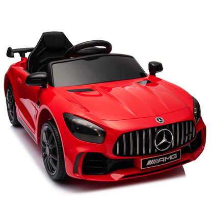 LEADZM Dual Drive Mercedes-Benz 12V Kids Ride-On Sports Car w/ Remote | 1-Seater
