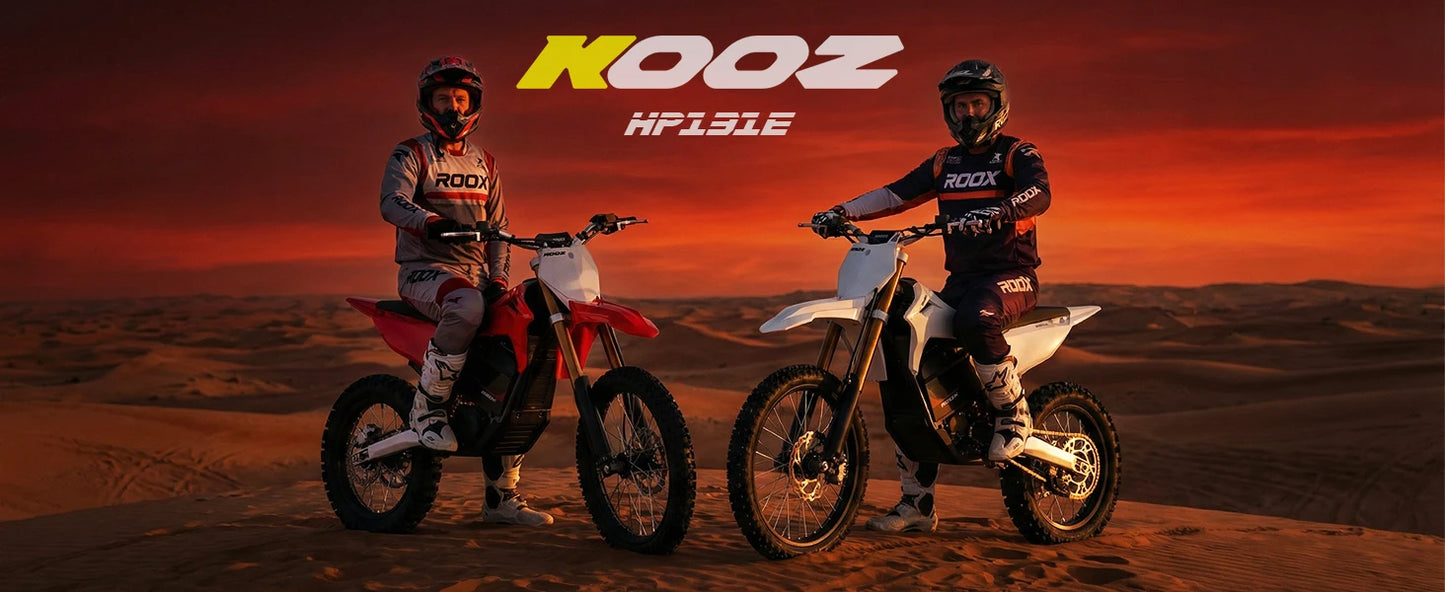 KOOZ HP131E-L 72V 8000W Electric Dirt Bike | 56 MPH | Kids Rider
