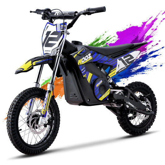 KOOZ 36V 1000W Electric Dirt Bike for Kids| 18 MPH | Kids Rider