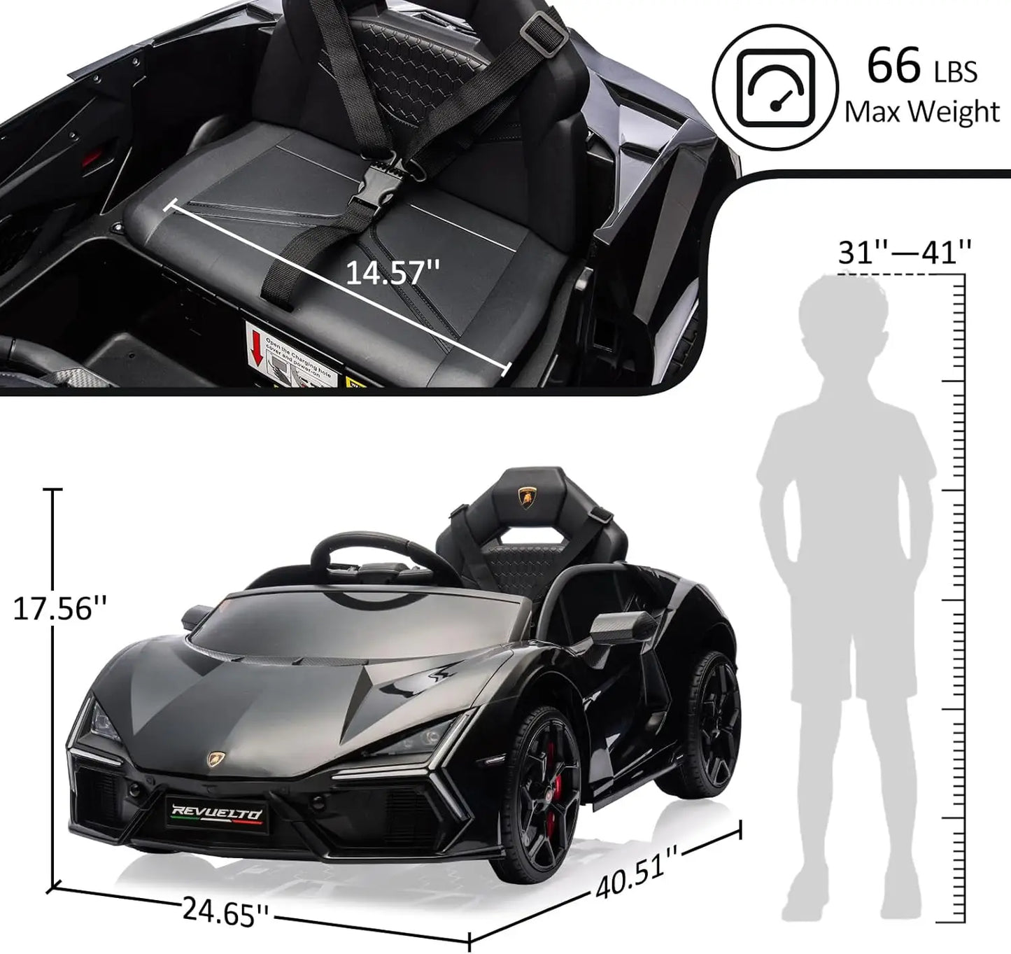 Luxurious Ride On Car for Children with Remote Control