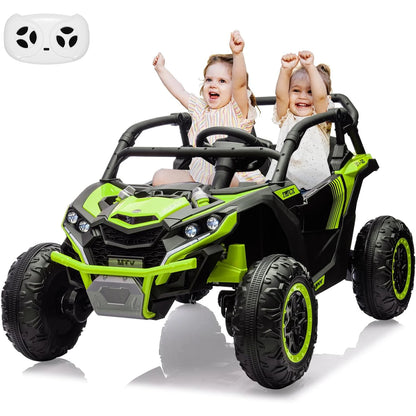 24V 4WD 2-Seater Kids Ride-On UTV W/ Parent Remote Control(Age: 3 to 10Y)