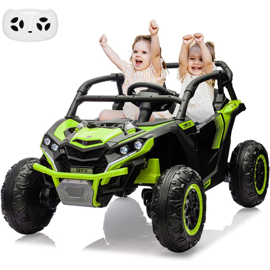24V 4WD 2-Seater Kids Ride-On UTV W/ Parent Remote Control(Age: 3 to 10Y)