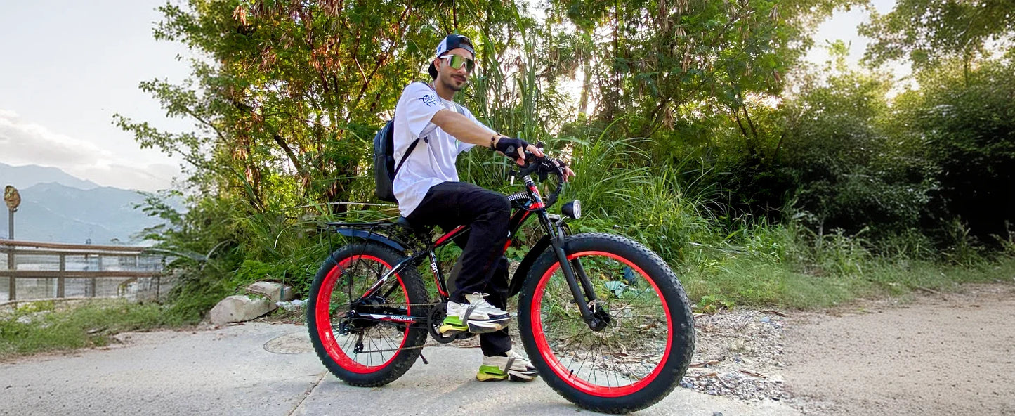 EOEOTWO Heavy-Duty E-Bike | 400 lbs Capacity | 65Nm Torque, 5 Riding Modes | Kids Rider