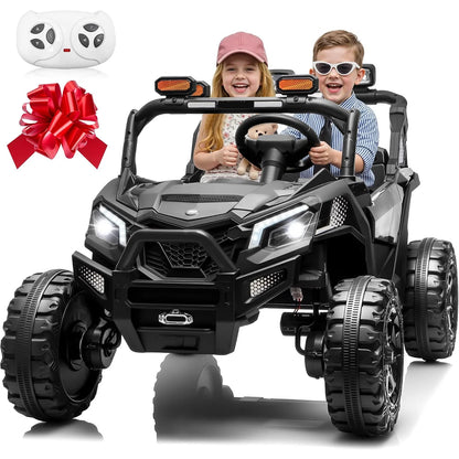 2 Seater 24V 4WD Kids Electric Ride-On UTV Off-Road Buggy with Remote | Best Gift for Kids Boys Girls