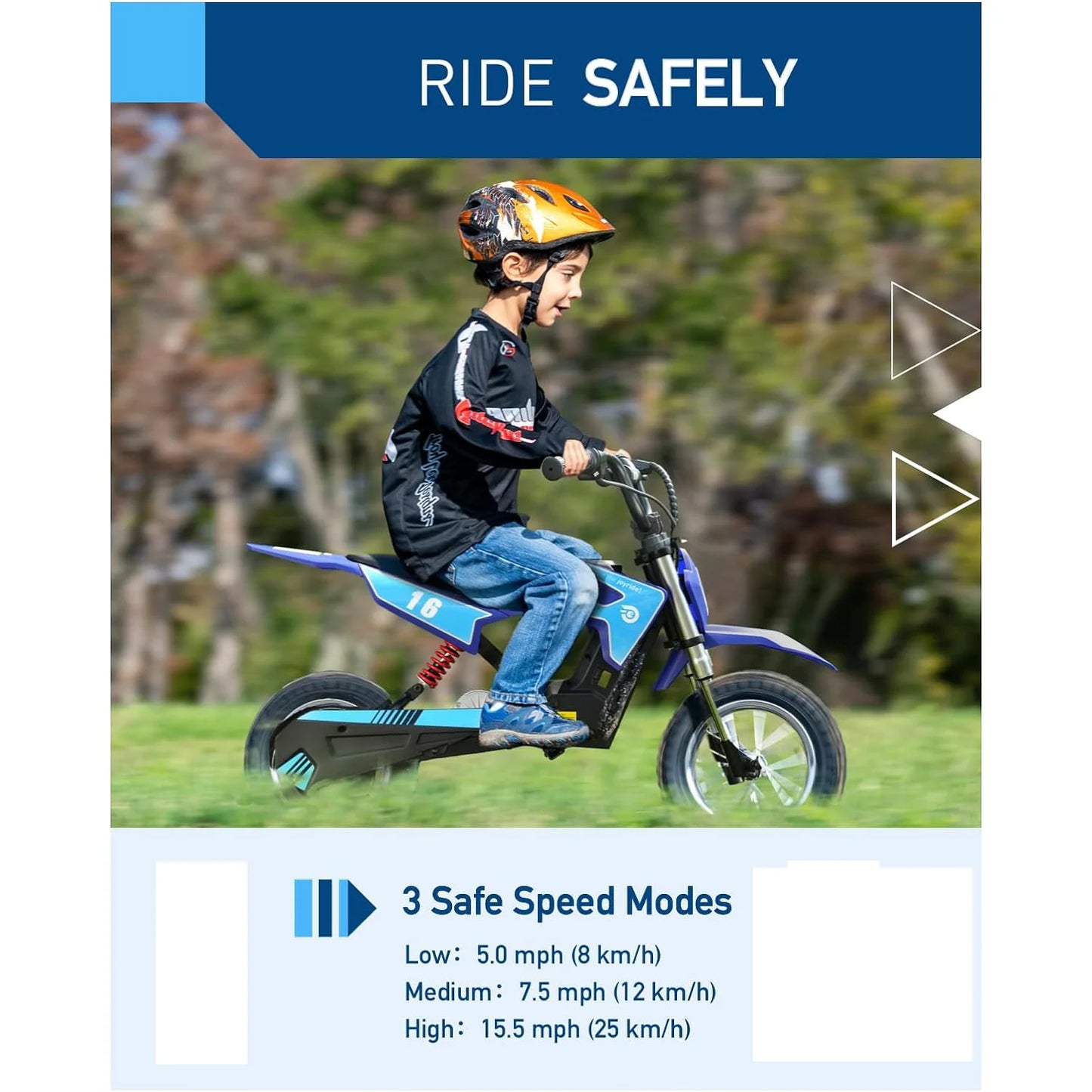 Hiboy 36V 300W Electric Dirt Bike for Kids | 15.5 MPH | Kids Rider