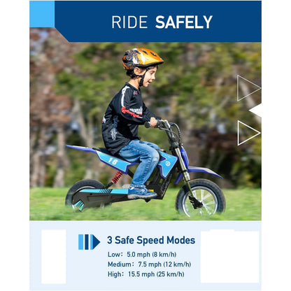 Hiboy 36V 300W Electric Dirt Bike for Kids | 15.5 MPH | Kids Rider