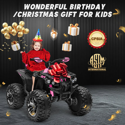 24V 4WD Kids ATV | 800W Motor & Remote | Kids Rider