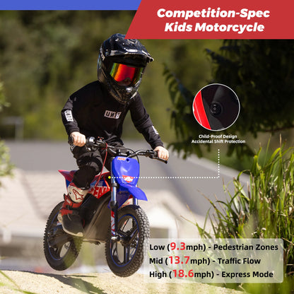 RFN Warrior Kids Electric Dirt Bike – Off-Road Electric Motorcycle for Kids (Ages 4–12Y)