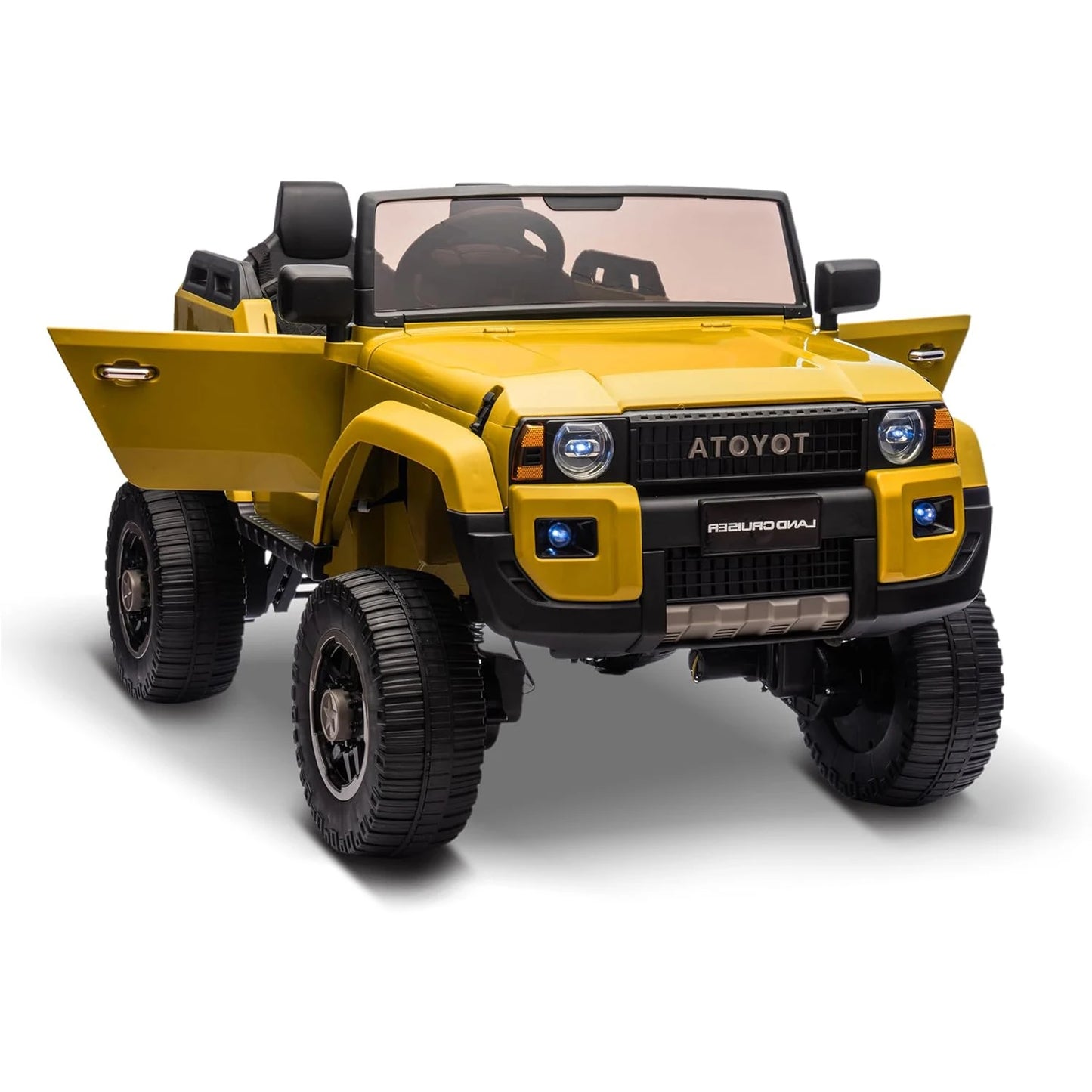 24V Toyota Land Cruiser 250 | 2-Seater Kids Ride-On Truck 4 Wheel Drive w/ Parent control | 4×100W Powerful Motors