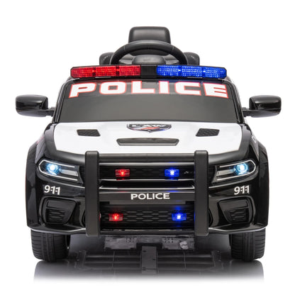 🚔 Dodge Charger 12V Kids Ride-On Police Car w/ Remote & Lights
