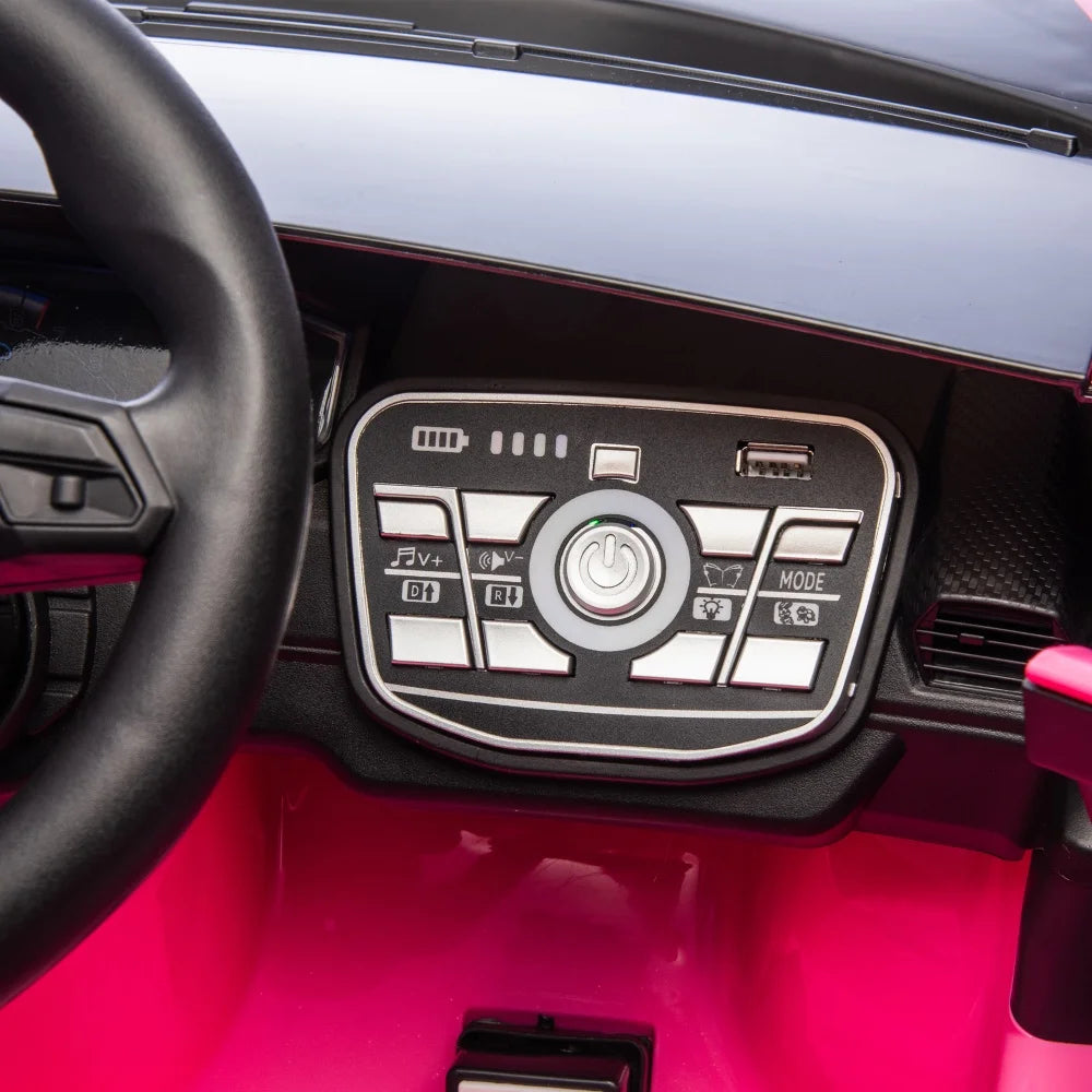 24V Licensed Lamborghini Huracan STO Ride On Super Car 360° Spin Drift LED Music - Best Gift for Kids