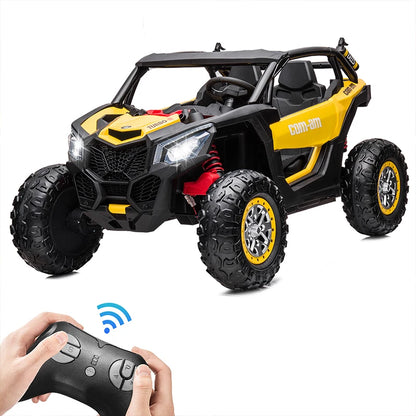 24V Kids Electric Ride-On UTV - Remote Control Off-Road Car for Ages 3-12