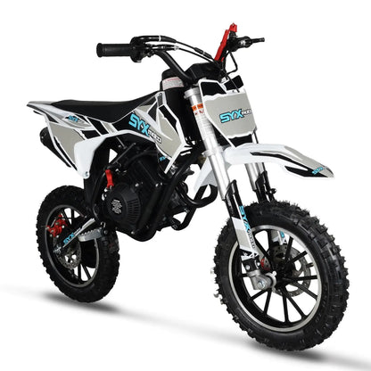High End 58cc Dirt Bike for Kids | 4-Stroke Gas Powered Mini Pit Bike for Off Road Drive
