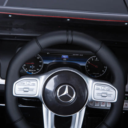 12V Mercedes-AMG White Kids Ride-On Car w/ Remote & Suspension