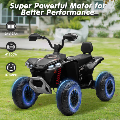 24V 2-Seater Kids ATV 800W Electric 4-Wheeler | Kids Rider