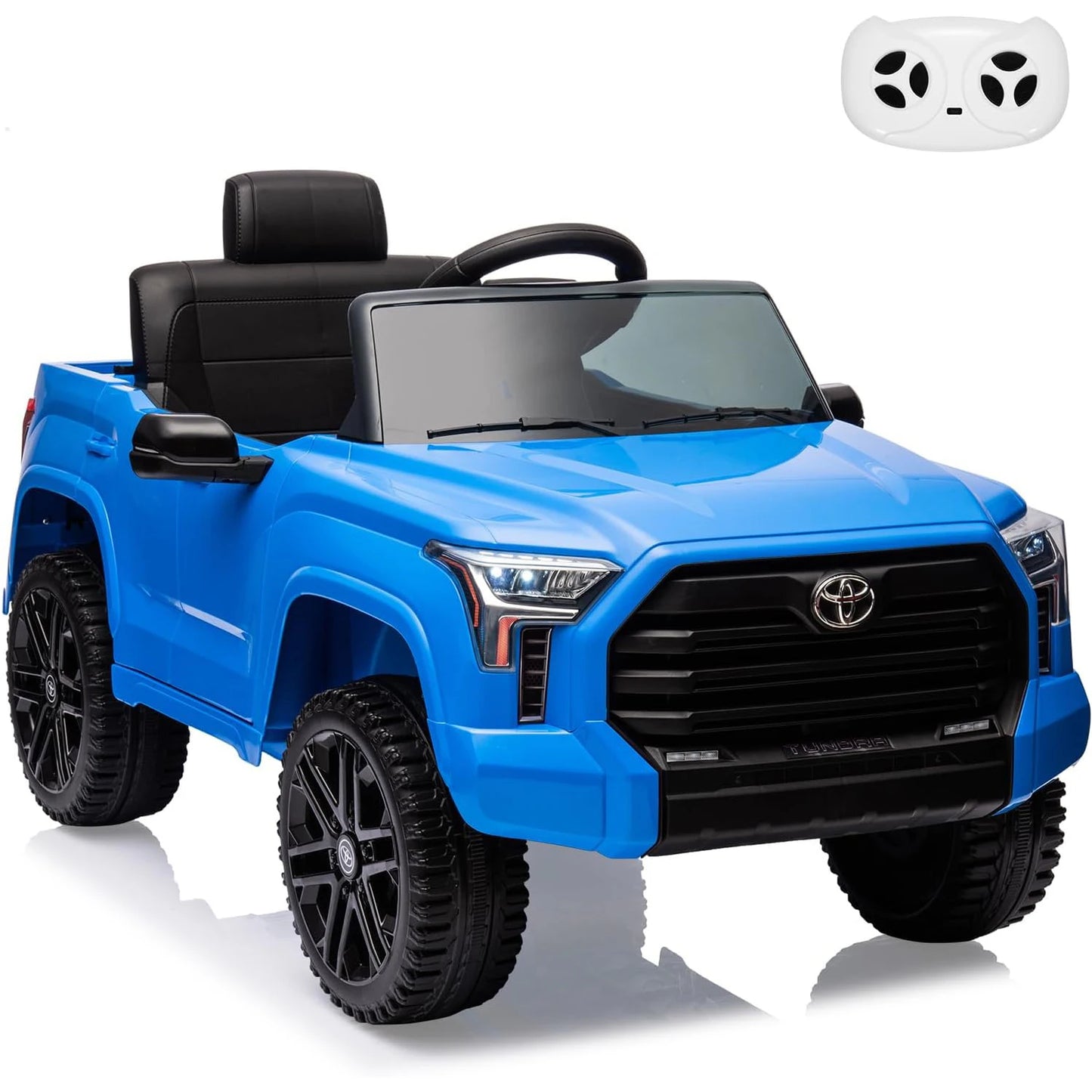12V Licensed Official Toyota Jeep Car for Kids | Off-Road Kids Pickup Truck with Remote Control LED Headlights