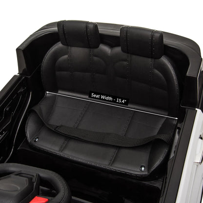 12V Big Kids Police Ride-On Car w/ Remote, Music & LED | 4Wheel Drive | 1-Seater