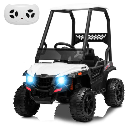 12V Kids Dump Truck Ride-On with Sun Shade & Remote | Kids Rider