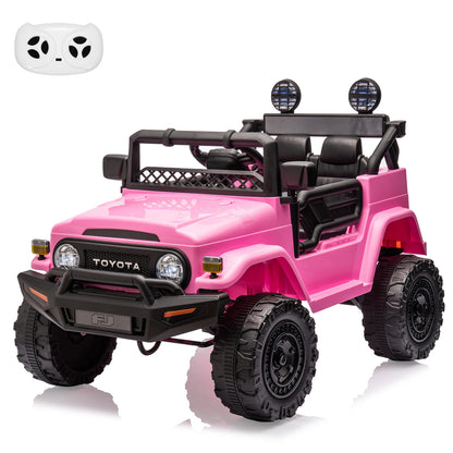 Toyota 12V Kids Ride-On Truck w/ Remote, LED Lights & MP3