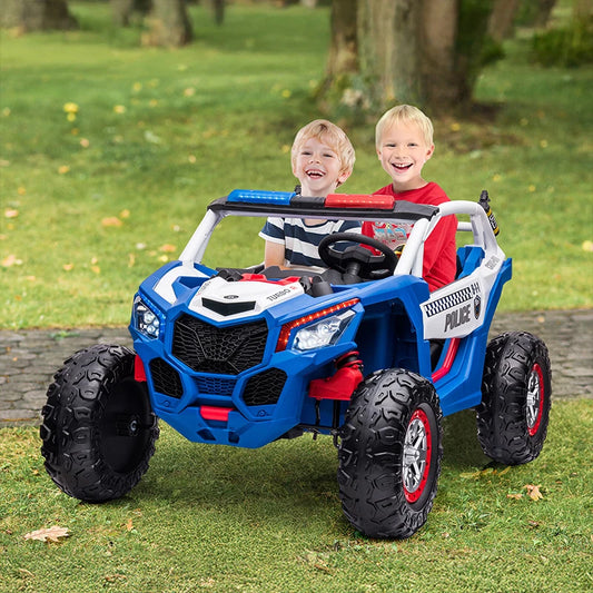 24V Kids Electric Ride-On UTV - Remote Control Off-Road Car for Ages 3-12