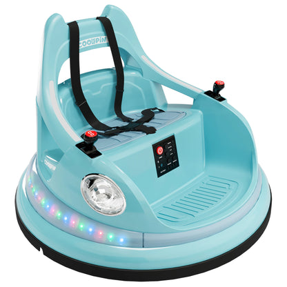 12V Kids Bumper Car with 360° Spin & Lights | Kids Rider (Age - 1 to 6 Year )