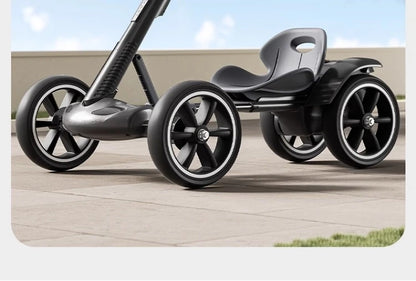 Battery Powered Kids Ride-On RC Kart | Remote Control & 4-Wheel Drive | Kids Rider(Age: 4-10Y)