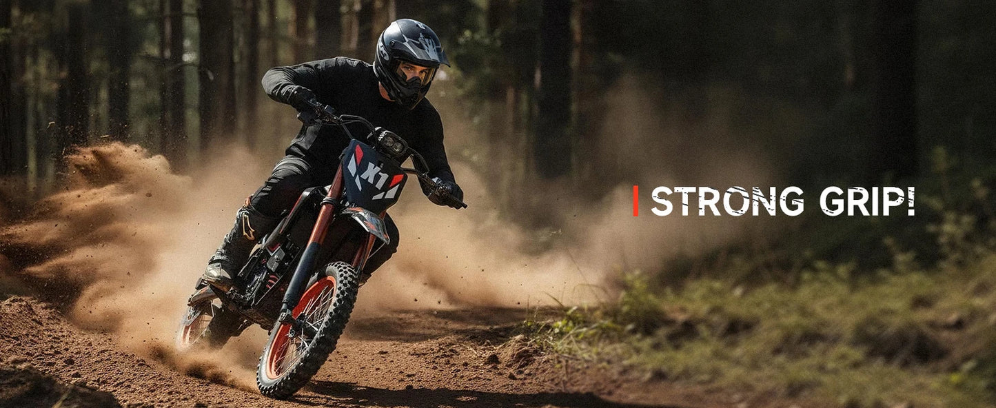 QRONGE X1 Spark 60V - 4500W Electric Dirt Bike for Teens & Adults | 50MPH w/Fat Tire Electric Motorcycle