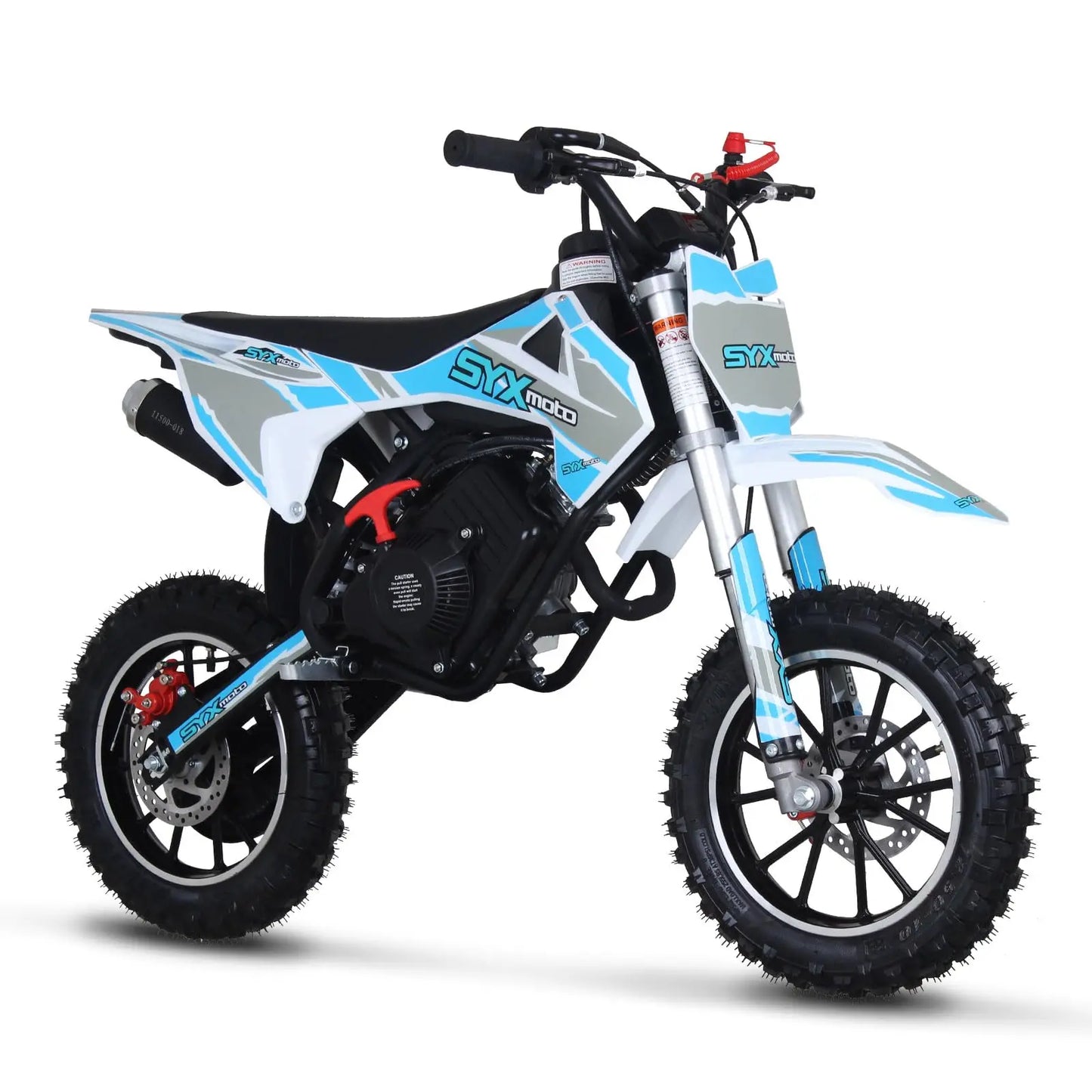 High End 58cc Dirt Bike for Kids | 4-Stroke Gas Powered Mini Pit Bike for Off Road Drive