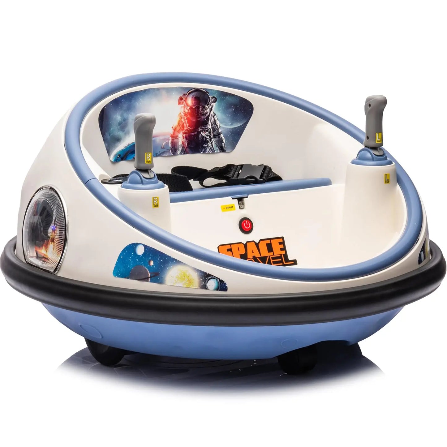 12V Kids Electric Bumper Car for Ages 2–6 | 360° Spin & Remote | Kids Rider