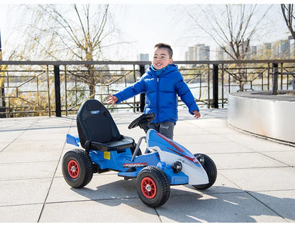 24V Kids Go Kart with Remote for Kids & Adults | Inflatable Tires | Kids Rider