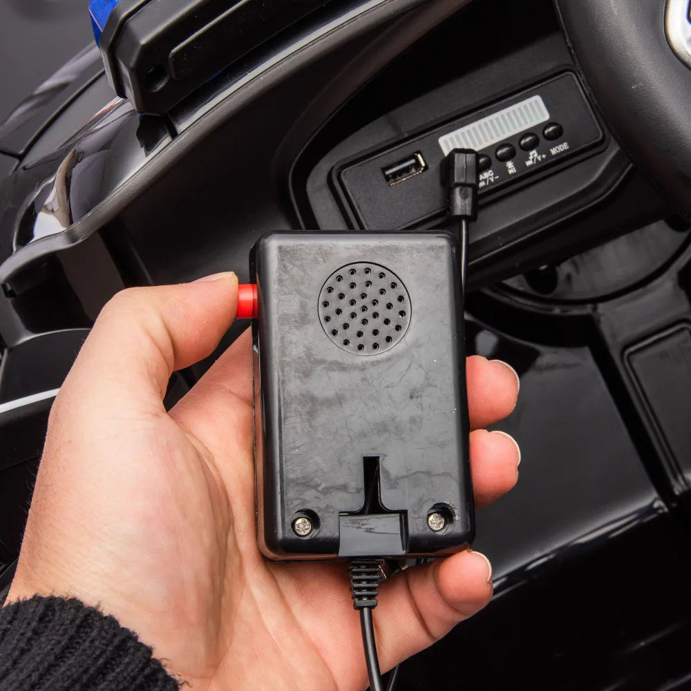 🚔 Dodge Charger 12V Kids Ride-On Police Car w/ Remote & Lights