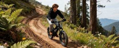 ESKUTE V100 Electric Dirt Bike | 1500W Peak | 48V 13Ah | 28 MPH| 60-Mile Range | Kids Rider