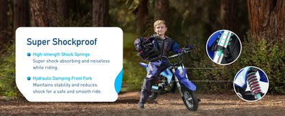 Hiboy 36V 300W Electric Dirt Bike for Kids | 15.5 MPH | Kids Rider