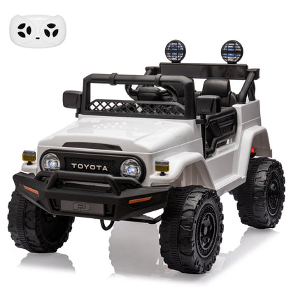 Toyota 12V Kids Ride-On Truck w/ Remote, LED Lights & MP3